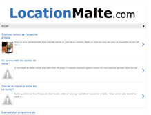 Tablet Screenshot of locationmalte.com